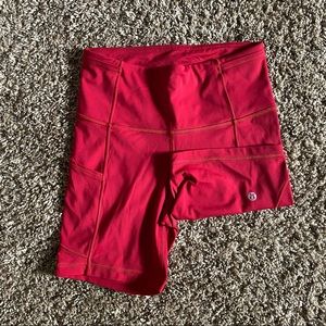Lululemon Fast & Free Bike shorts